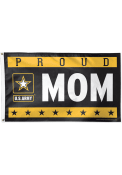 Army 3x5 Proud Mom Deluxe Black Silk Screen Grommet Flag