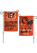 Cincinnati Bengals Super Bowl LVI Bound 2 Sided Garden Flag