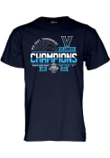 Villanova Wildcats Big East Basketball Tournament Champions T Shirt - Navy Blue