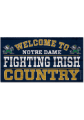 Notre Dame Fighting Irish Country Wood Sign