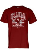 Oklahoma Sooners 2021 Alamo Bowl Bound T Shirt - Crimson