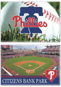 Philadelphia Phillies 2 Pack Logo Magnet