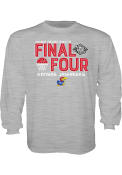 Kansas Jayhawks Youth 2022 Final Four Alumni T-Shirt - Grey
