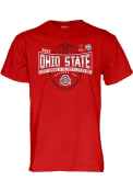 Ohio State Buckeyes 2022 College Football Playoff Bound T Shirt - Red