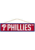 Philadelphia Phillies 4x17 Avenue Wood Sign