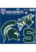 Michigan State Spartans 11x11 Multi Pack Magnet