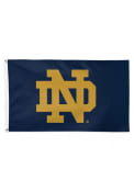 Notre Dame Fighting Irish Deluxe Grommet Blue Silk Screen Grommet Flag