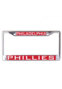 Philadelphia Phillies Team Name Inlaid License Frame
