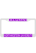 Northwestern Wildcats Alumni Inlaid License Frame