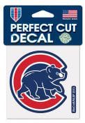 Chicago Cubs Alternate Logo Auto Decal - Blue