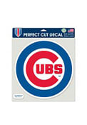 Chicago Cubs Perfect Cut Auto Decal - Blue