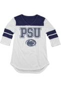 Penn State Nittany Lions Juniors Tri-Blend White T-Shirt