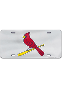 St Louis Cardinals Team Logo Inlaid Car Accessory License Plate