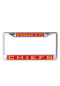 Kansas City Chiefs Team Name Inlaid License Frame