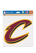 Cleveland Cavaliers Perfect Cut Auto Decal - Red