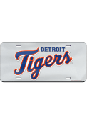 Detroit Tigers Wordmark Inlaid Car Accessory License Plate