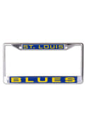 St Louis Blues Team Name Inlaid License Frame