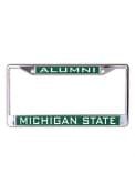 Michigan State Spartans Alumni Inlaid License Frame