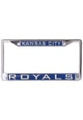 Kansas City Royals Team Name Inlaid License Frame