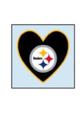Pittsburgh Steelers Heart 4 Pack Tattoo
