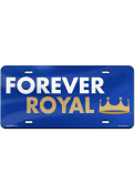 Kansas City Royals Forever Royal Glossy Car Accessory License Plate