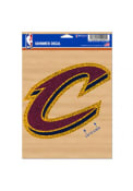 Cleveland Cavaliers Shimmer Auto Decal - Maroon