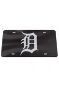 Detroit Tigers Crystal Mirror Car Accessory License Plate