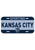 Sporting Kansas City Plastic Car Accessory License Plate
