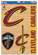 Cleveland Cavaliers Multi Use Auto Decal - Red