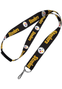 Pittsburgh Steelers 1 Inch Breakaway Lanyard