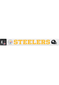 Pittsburgh Steelers 2x17 Auto Strip - White
