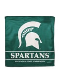 Michigan State Spartans Baby Littlest Fan Burp Cloth Bib - Green