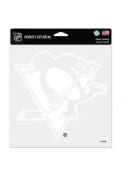 Pittsburgh Penguins Perfect Cut Auto Decal - White