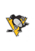Pittsburgh Penguins Color Logo Car Emblem - Yellow