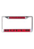 Chicago Bulls Inlaid License Frame