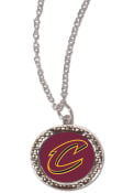 Cleveland Cavaliers Womens Logo Necklace - Maroon