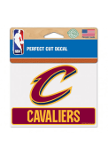 Cleveland Cavaliers Perfect Cut Auto Decal - Maroon