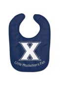Xavier Musketeers Baby All Pro Bib - Navy Blue