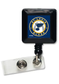 St Louis Blues One-Sided Retractable Badge Holder