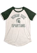 Michigan State Spartans Womens Stella Oatmeal T-Shirt