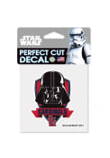 St Louis Cardinals 4X4 Darth Vader Auto Decal - Red