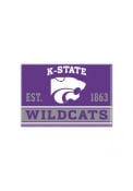 Purple K-State Wildcats Metal Magnet