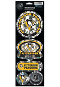 Pittsburgh Penguins 4 x 11 Prismatic Stickers