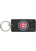 Chicago Cubs Carbon Keychain