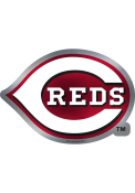 Cincinnati Reds Metallic Car Emblem - Red