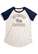Pitt Panthers Womens Stella Oatmeal T-Shirt