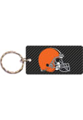 Cleveland Browns Carbon Keychain