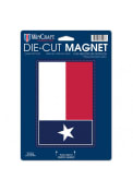 Texas 6x9 inch Car Magnet - Blue