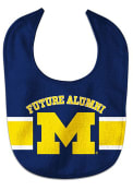 Michigan Wolverines Baby Future Alumni Bib - Blue