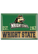 Wright State Raiders 2.5 x 3.5 Metal Magnet